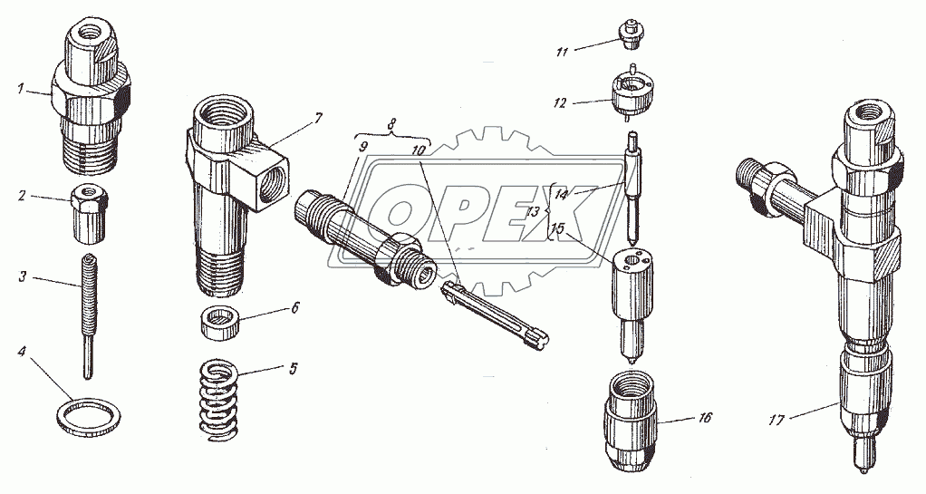Форсунка 267