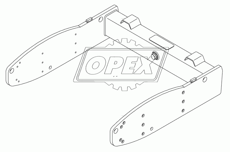 Вилка/Roller frame (VM115D/PD)