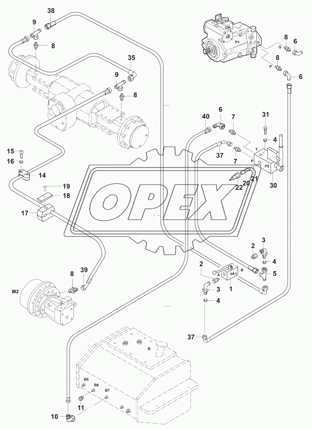 Тормозные трубопроводы/Brake lines