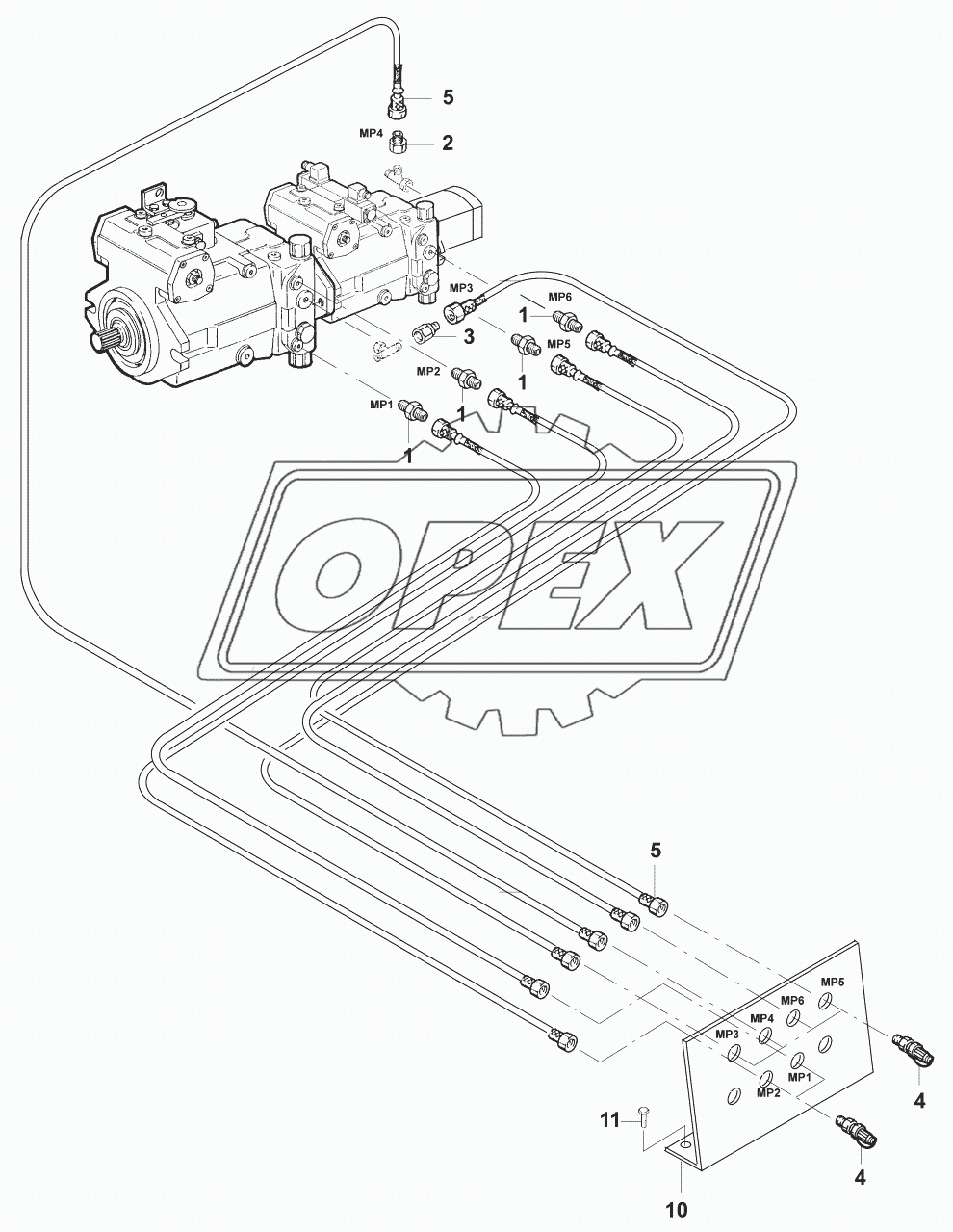 Трубопроводы/Hydraulic measuring points