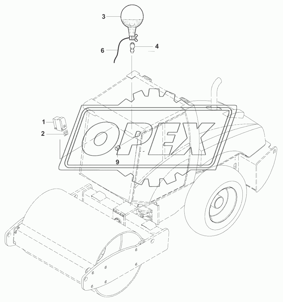 Проблесковый маячок/Rotation light