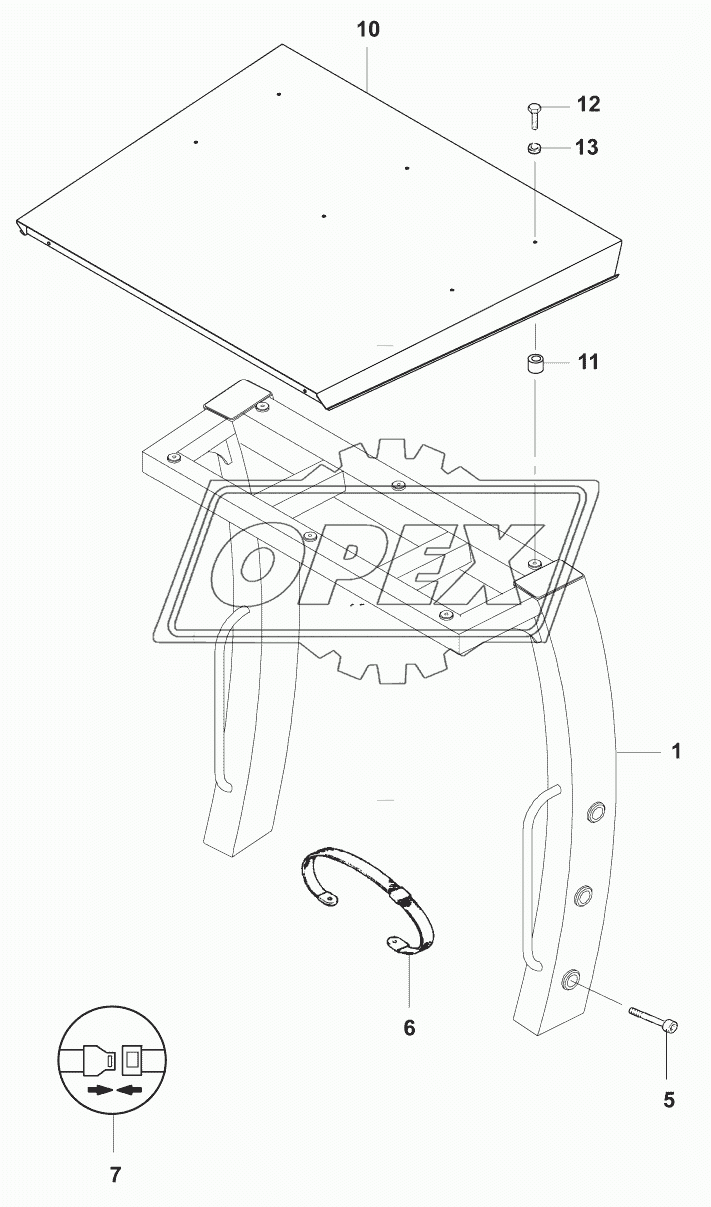 Защита оператора/ROPS, and FOPS