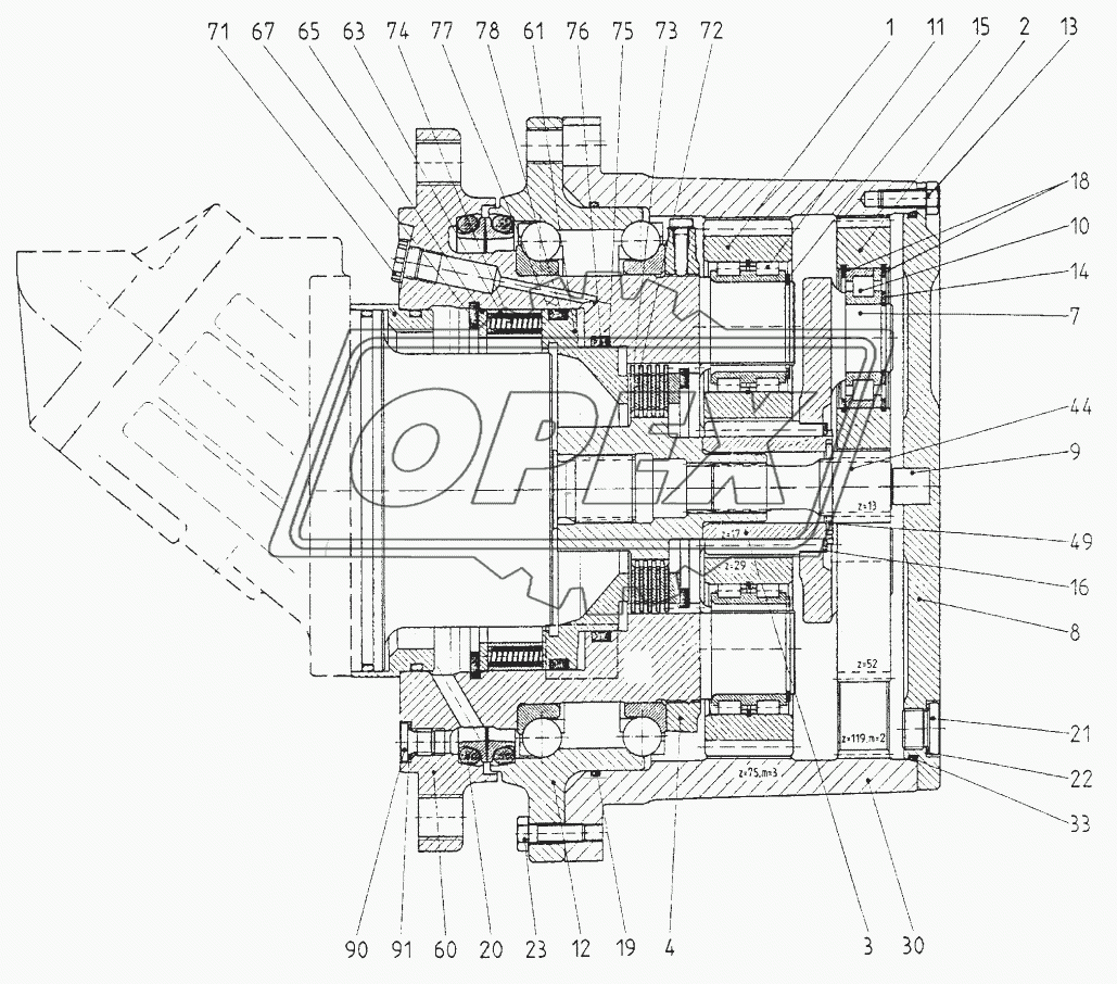 Редуктор/Gear