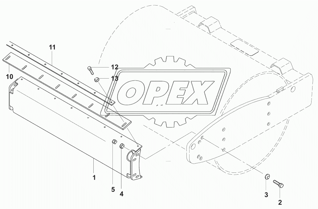 Скребок/Vulkollan scraper (VM132D) 1