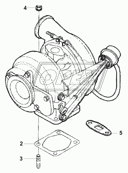 Турбокомпрессор/Turbocharger