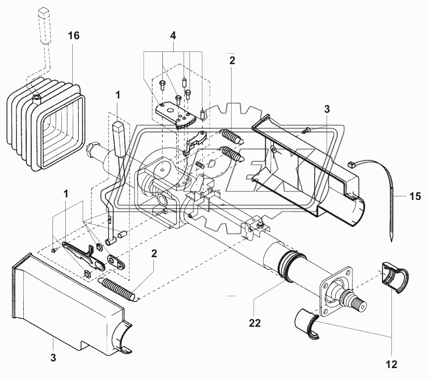 Рулевая колонка/Steering column 2