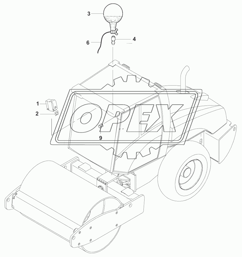 Проблесковый маячок/Rotation light