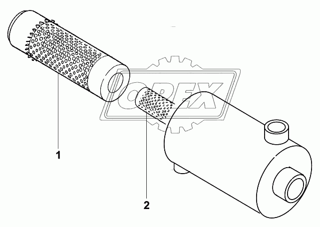 Воздушный фильтр/Air cleaner 2