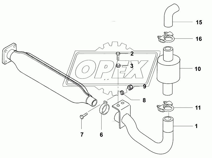 Искрогаситель/Spark arrestor