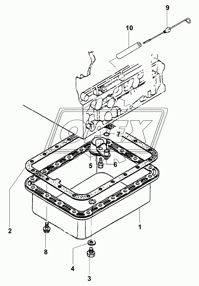 Масляный картер/Oil pan