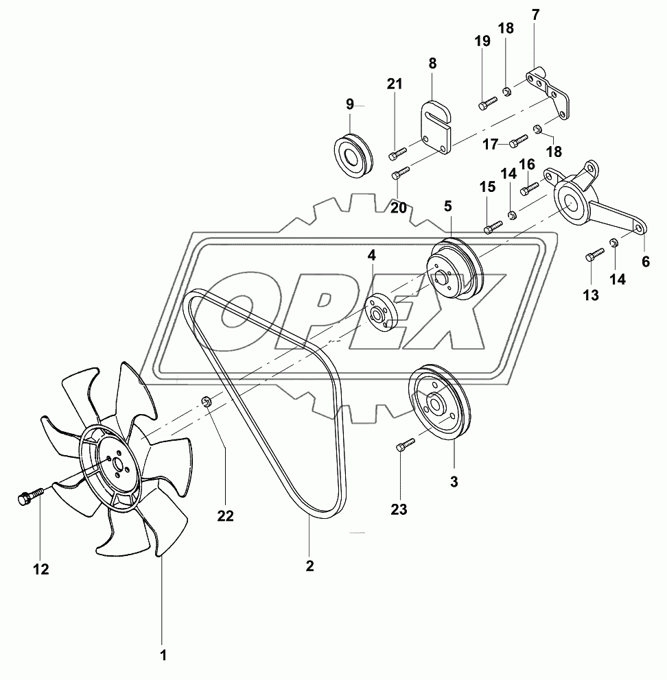 Вентилятор/Fan wheel