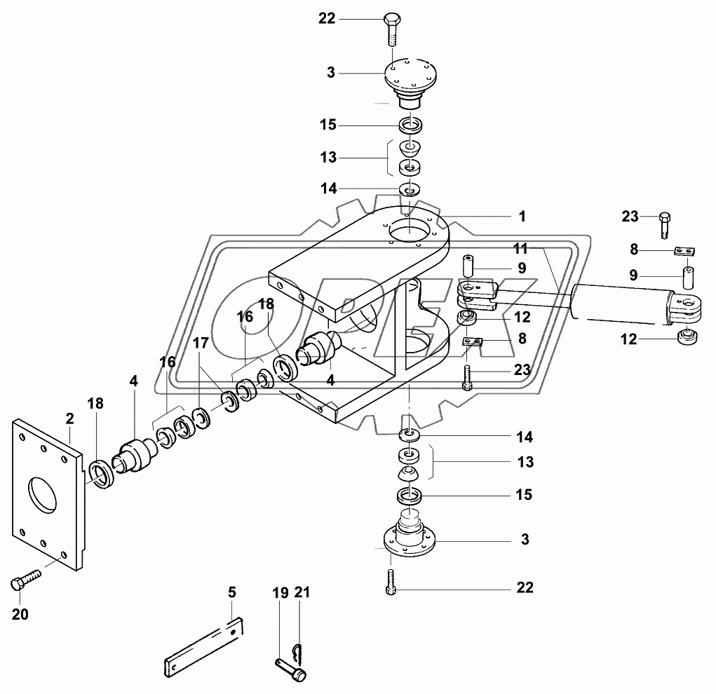 Поворотное соединение/Articulated joint