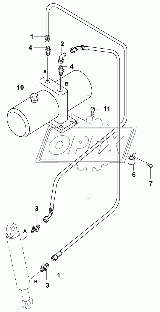 Гидросистема/Hydraulic installation