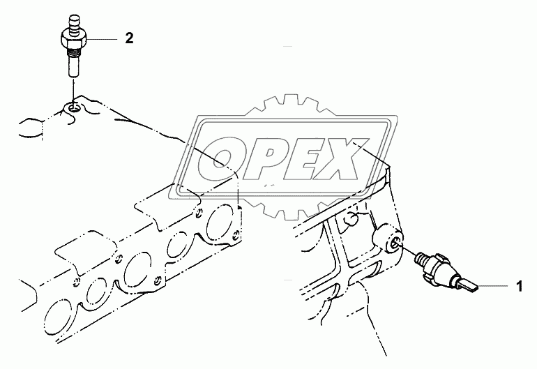 Датчик давления масла/Oil switch