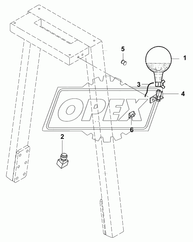 Проблесковый маячок/Rotation light