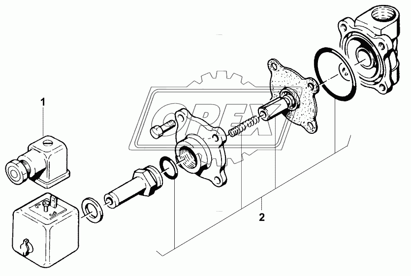 Соленоидный клапан/Solenoid valve