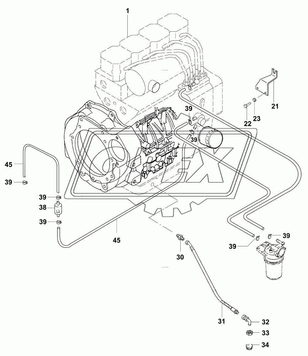 Двигатель/Structure motor