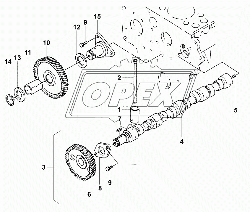 Распределительный вал/Camshaft