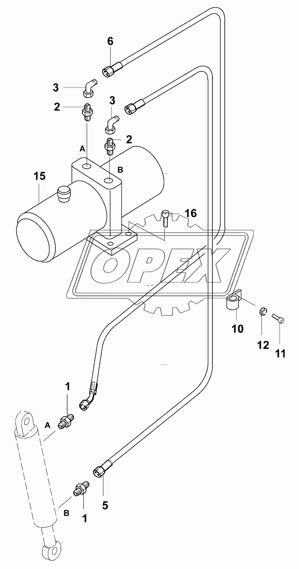 Гидросистема/Hydraulic installation