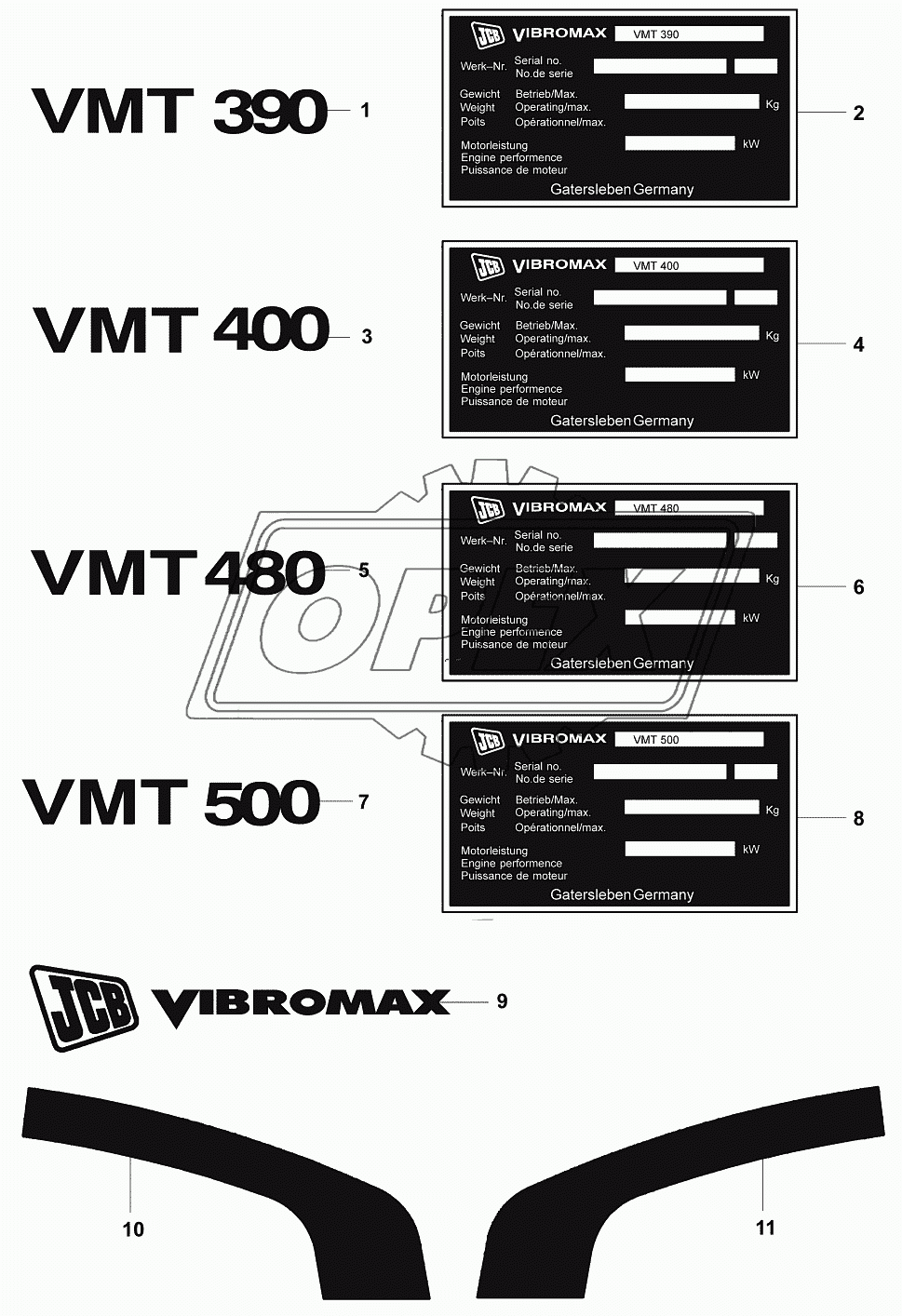 Таблички/Decals 1