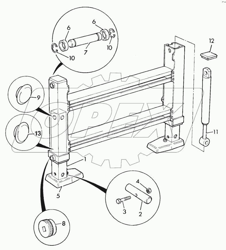 STABILISER SIDESHIFT