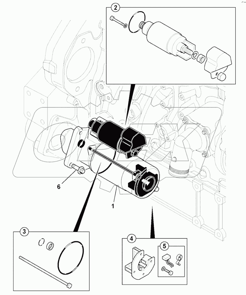 STARTER MOTOR 12.VOLT