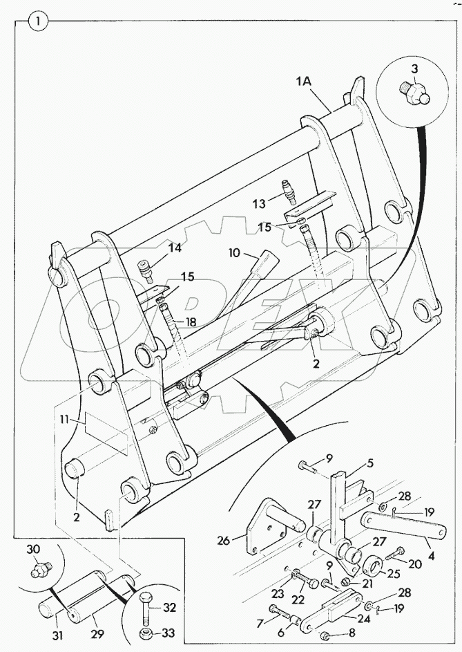 QUICKHITCH ATTACHMENT,LOADER