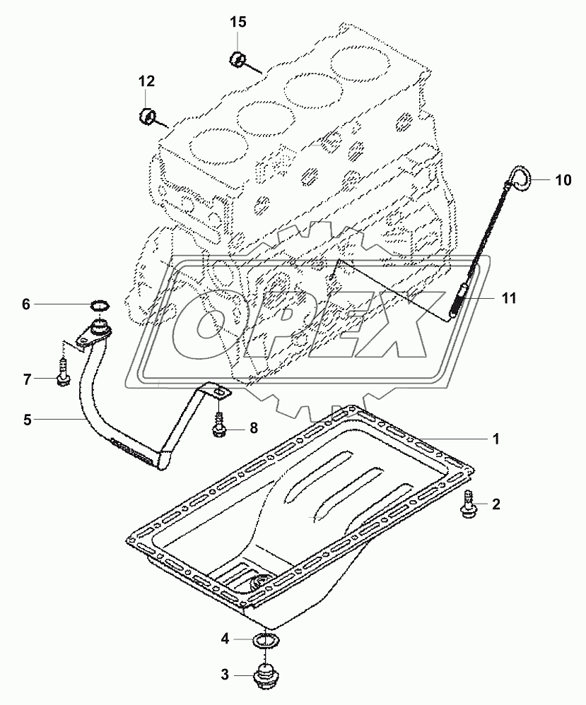 Масляный картер/Oil pan