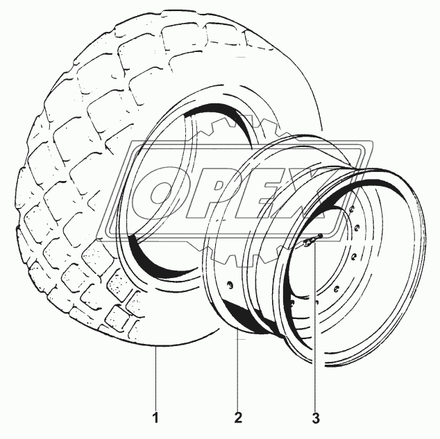 Колесо/Tyre (VM46D)