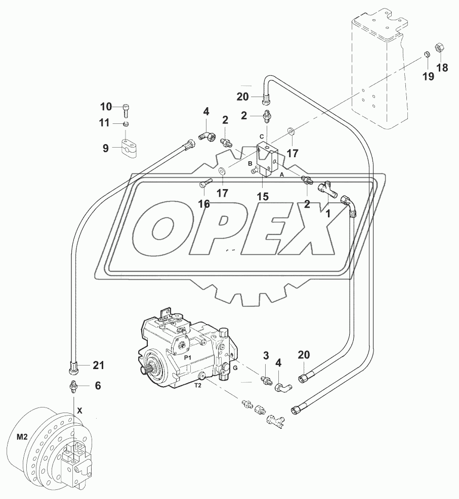 Трубопроводы управления/Control line