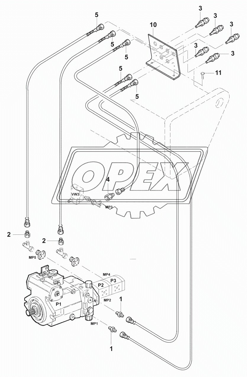 Трубопроводы/Hydraulic measuring points