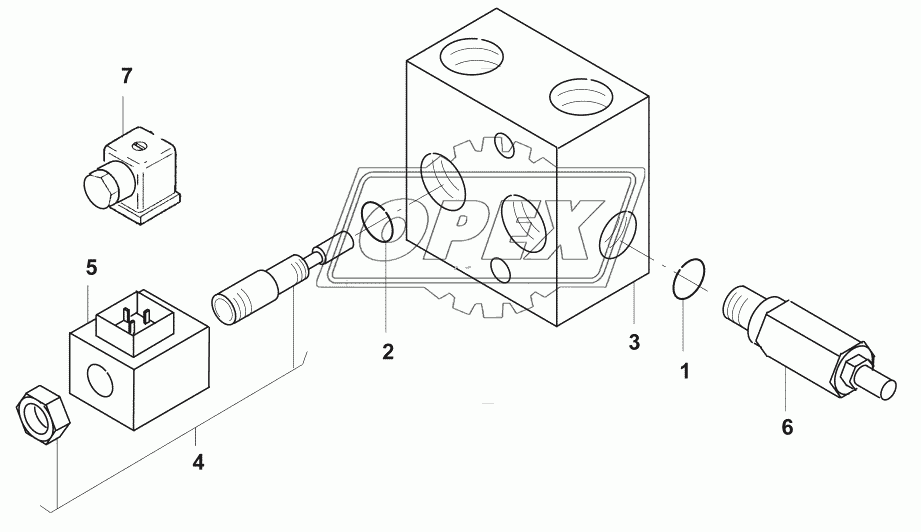 Блок управления/Control bloc