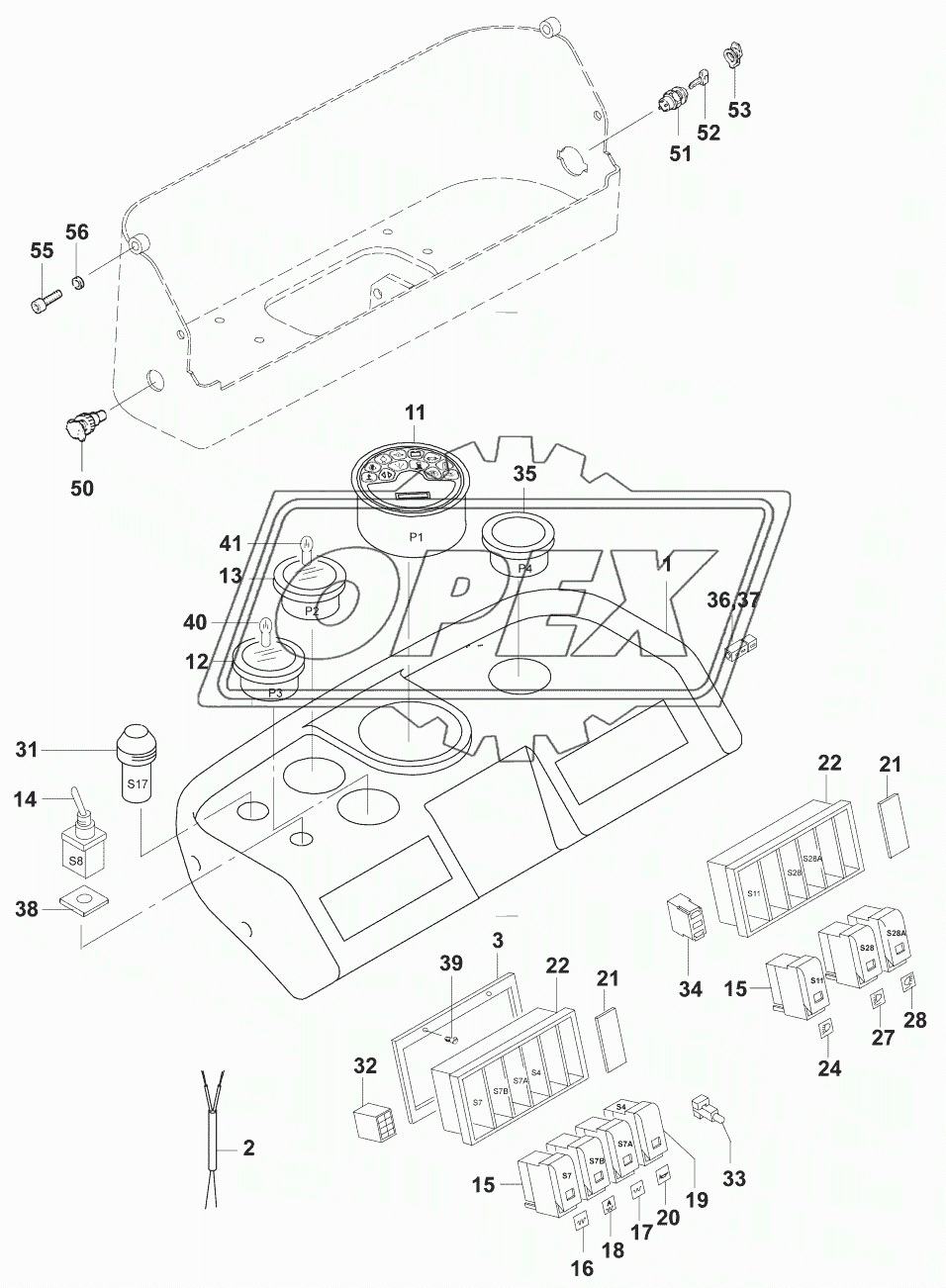 Панель приборов/Instrument panel