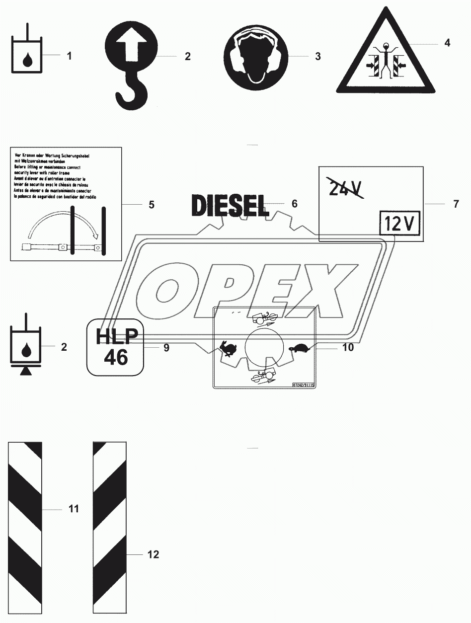 Таблички/Decals 2