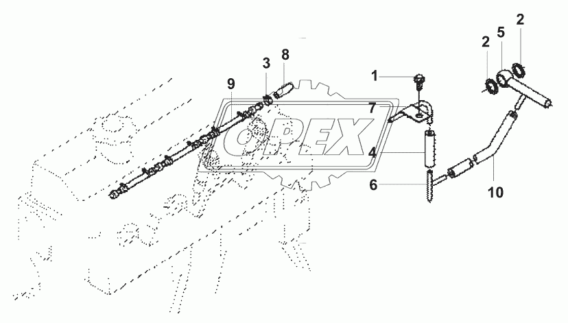 Топливные трубопроводы/Fuel pipe 3