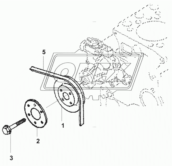 Привод вентилятора/Fan wheel