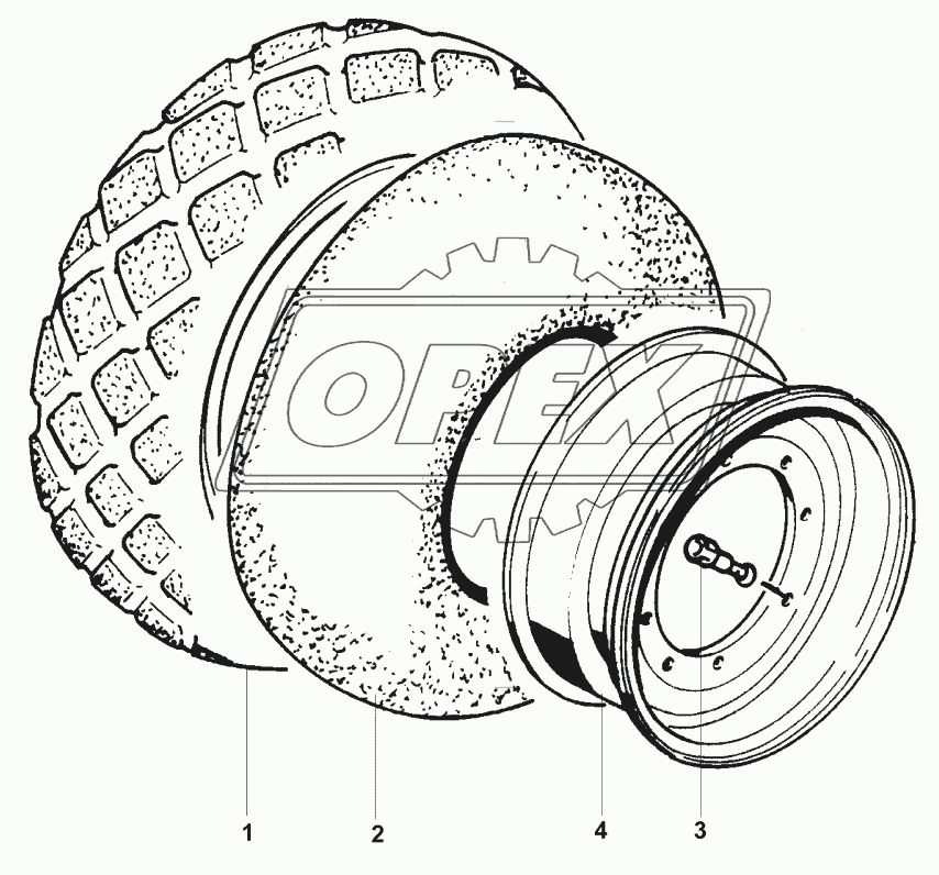 Колесо (VM75D)/Tyre