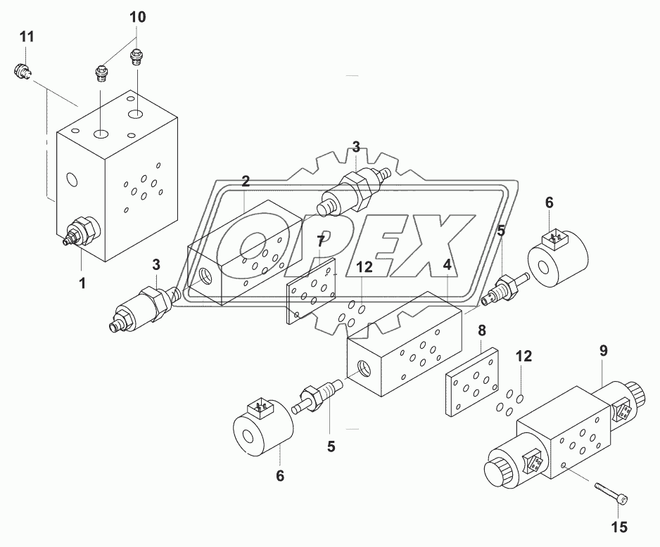 Блок управления/Control bloc