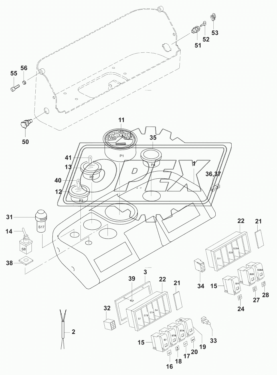 Панель приборов/Instrument panel