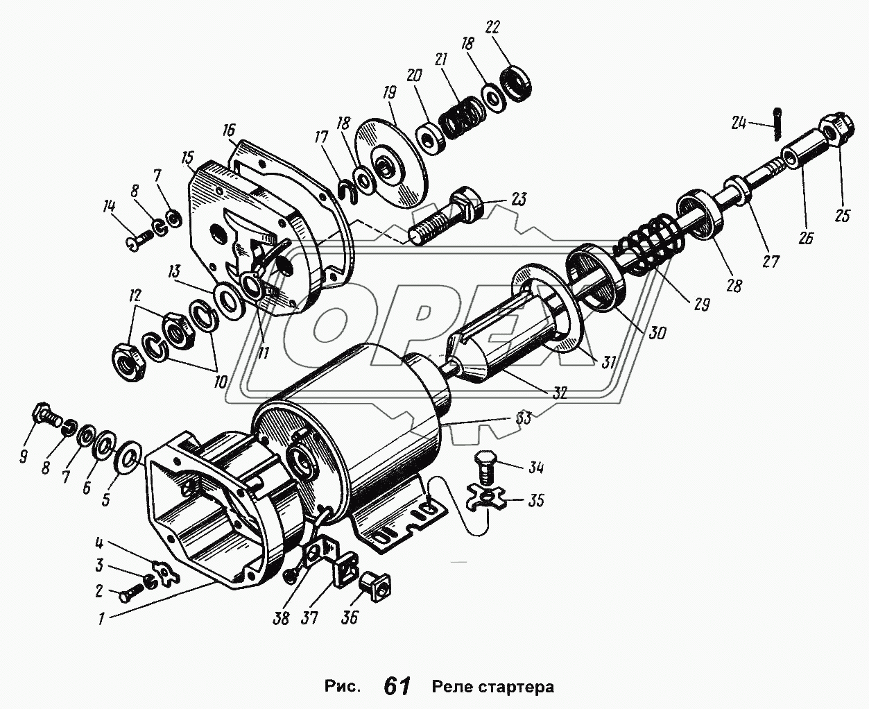 Реле стартера