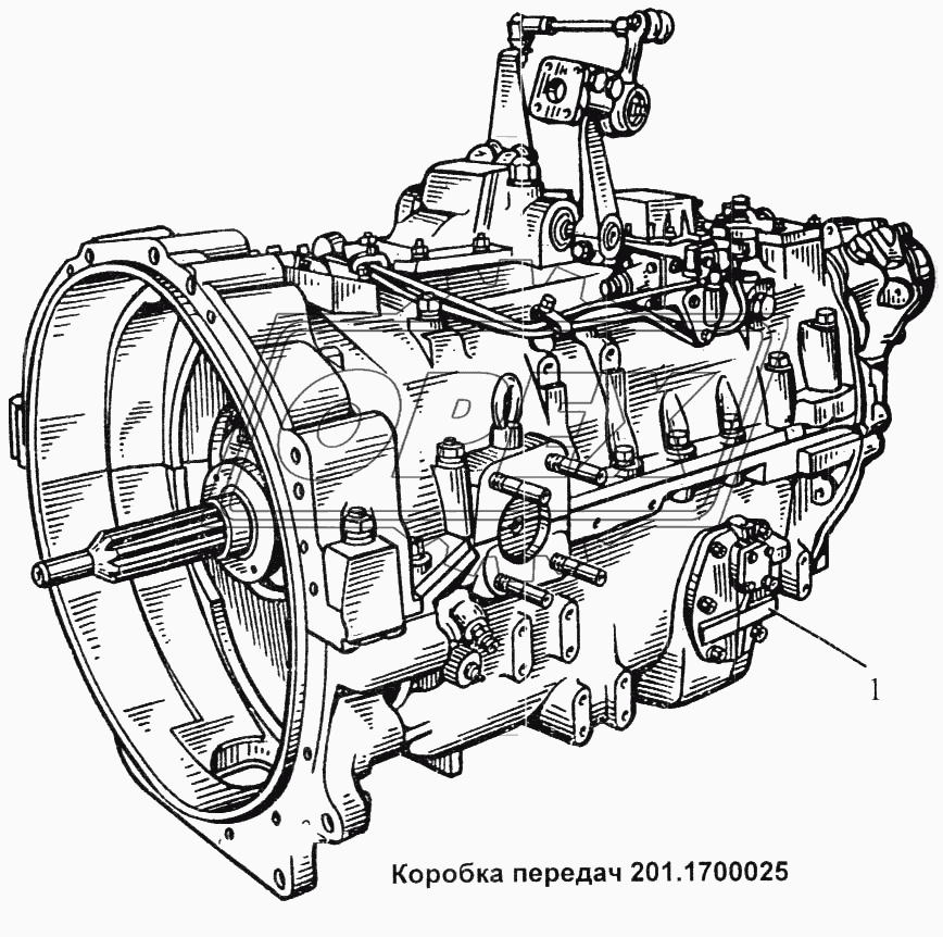 Коробка передач 201.1700025