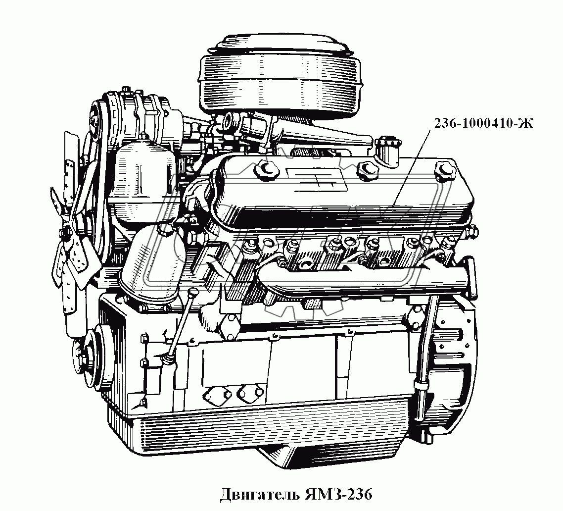 Двигатель ЯМЗ-236