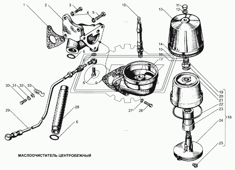 Маслоочиститель центробежный