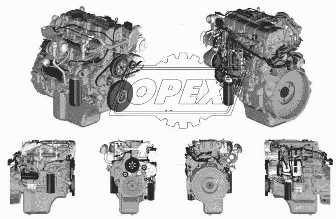 Двигатель ЯМЗ-53402 в сборе