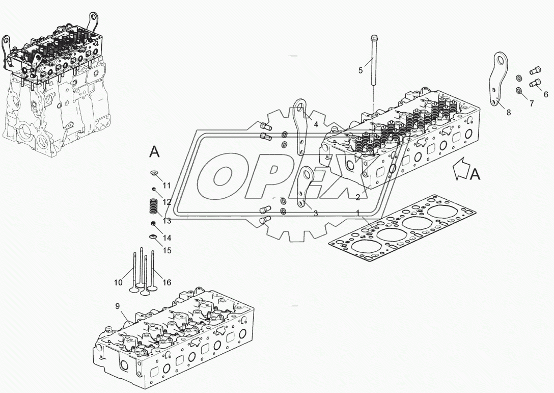 Головка цилиндров 5340-30-100300-010