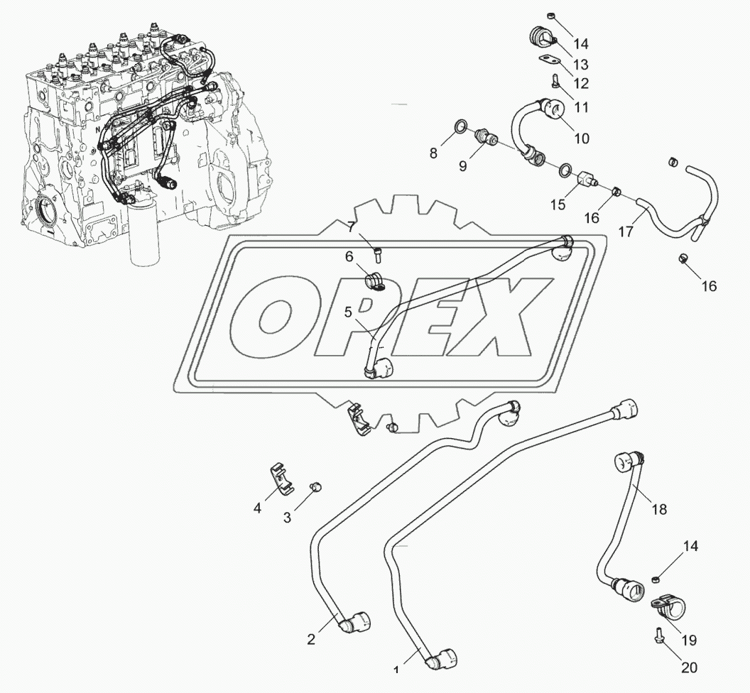 Трубопроводы топливные 5340-30-110400-010