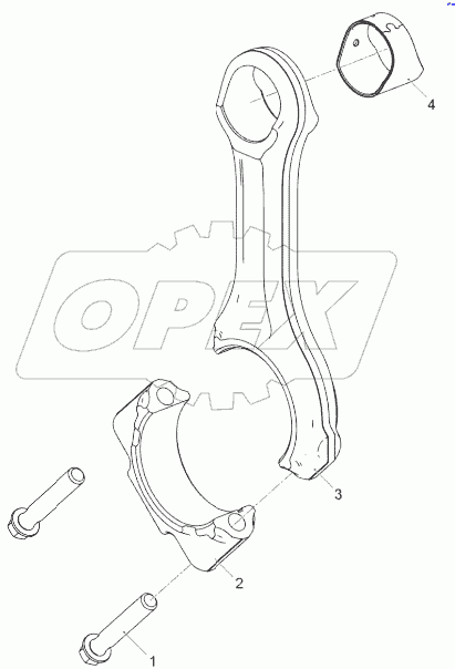 5340.1004045-002 Шатун