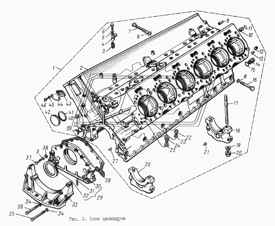 Блок цилиндров