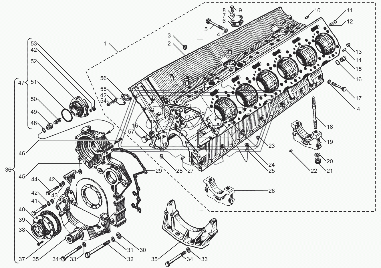 Блок цилиндров