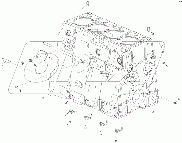  5340.1002010-10 Блок цилиндров